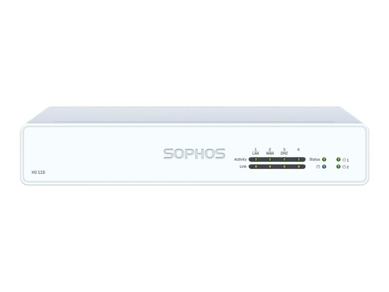 Sophos XG 115 - Rev 3 - security appliance - with 1 year EnterpriseProtect Plus