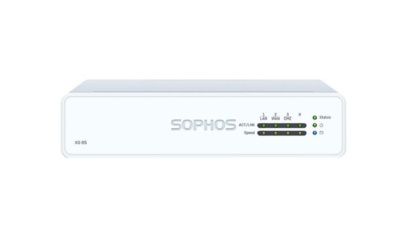 Sophos XG 85 - Rev 3 - security appliance - with 1 year EnterpriseProtect P