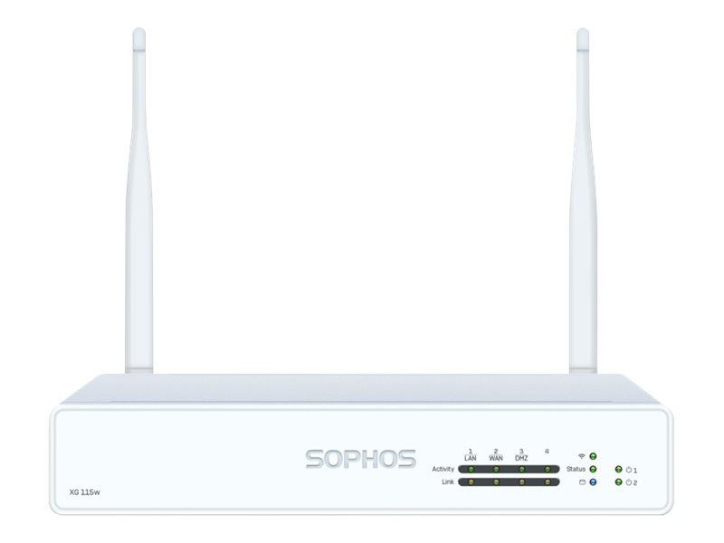 Sophos XG 115w - Rev 3 - security appliance - with 2 years EnterpriseProtec