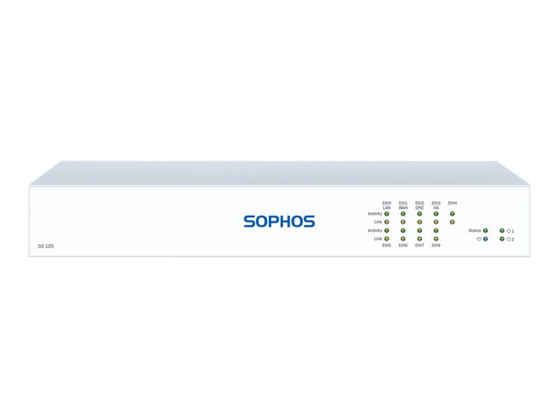 Sophos SG 125 REV3 Total Protect 24/7 Support - 2 Year