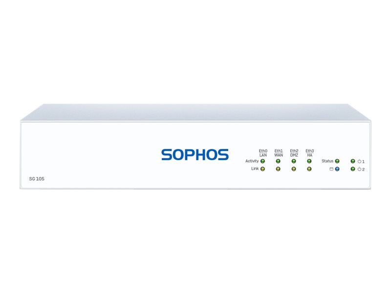 Sophos SG 105 REV3 Total Protect Plus 24/7 Support - 2 Year