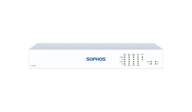 Sophos SG 125 REV3 Total Protect Plus 24/7 Support - 1 Year