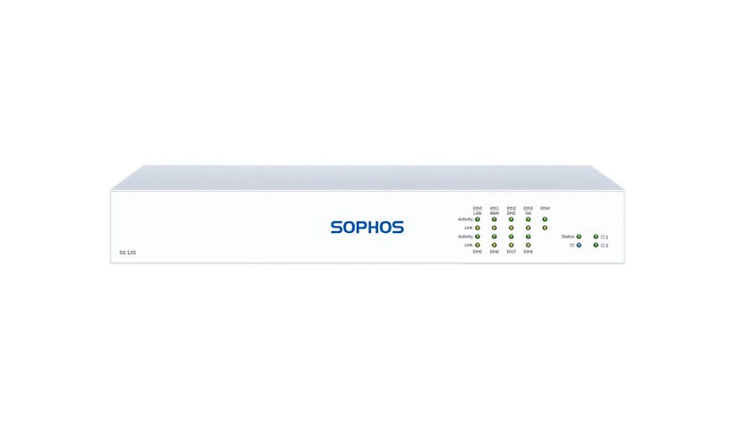 Sophos SG 135 REV3 Total Protect Plus 24/7 Support - 1 Year