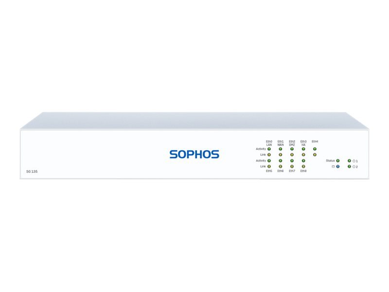 Sophos SG 135 REV3 Total Protect Plus 24/7 Support - 2 Year