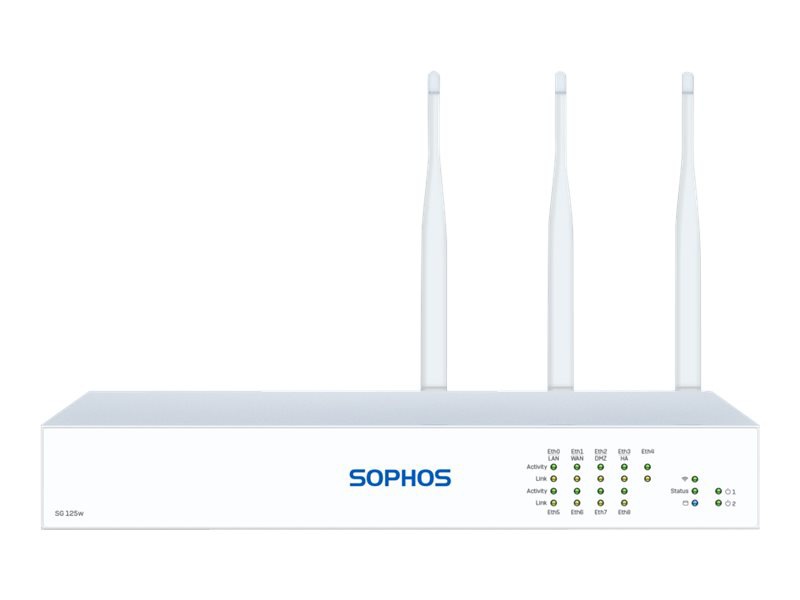 Sophos SG 125 Rev.3 – Pare-feu VPN – C3508/4Go DDR4/SSD 64Go – Licence Home