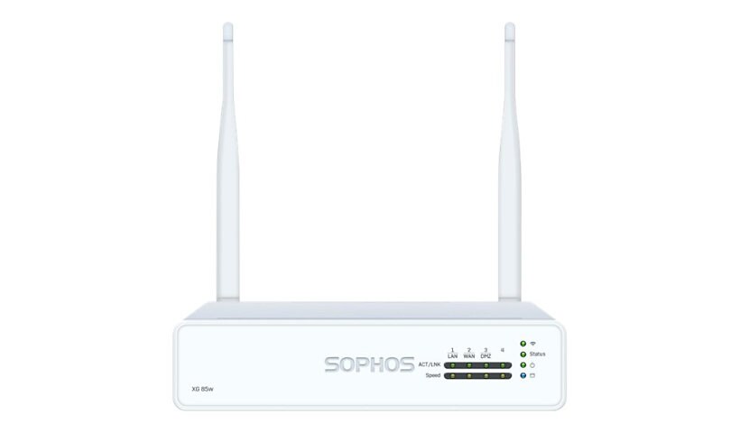 Sophos XG 85w - Rev 3 - security appliance - Wi-Fi 5 - with 1 year TotalPro