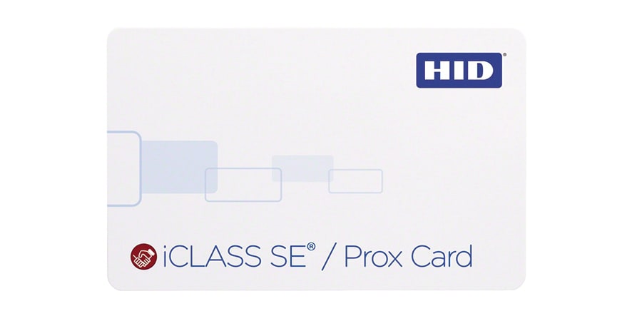 HID iCLASS SE 2K Bit Composite Prox Card