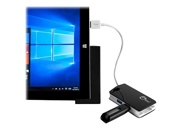 SIIG SuperSpeed USB 3.0 LAN Hub - Type-C Ready - network adapter