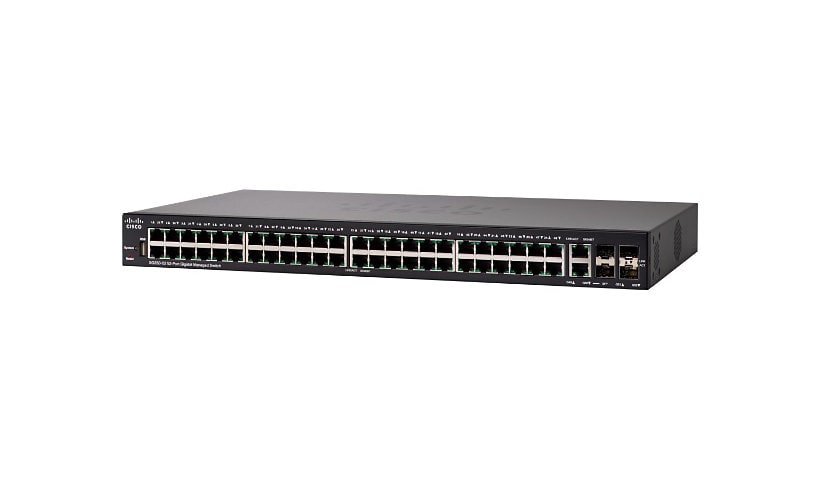 Cisco Small Business SG350-52 - switch - 52 ports - managed - rack-mountabl