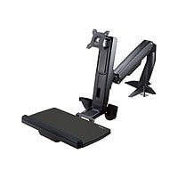 StarTech.com Sit Stand Monitor Arm 34" - Adjustable Desk Mount Workstation