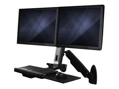 STARTECH DUAL SIT STAND - WALL MOUNT