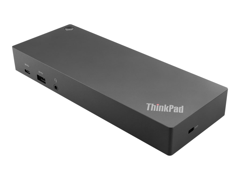Lenovo ThinkPad Hybrid USB-C with USB-A Dock - docking station - USB-C 2 x HDMI, 2 x DP - GigE - 40AF0135US - Stations & Port - CDW.com