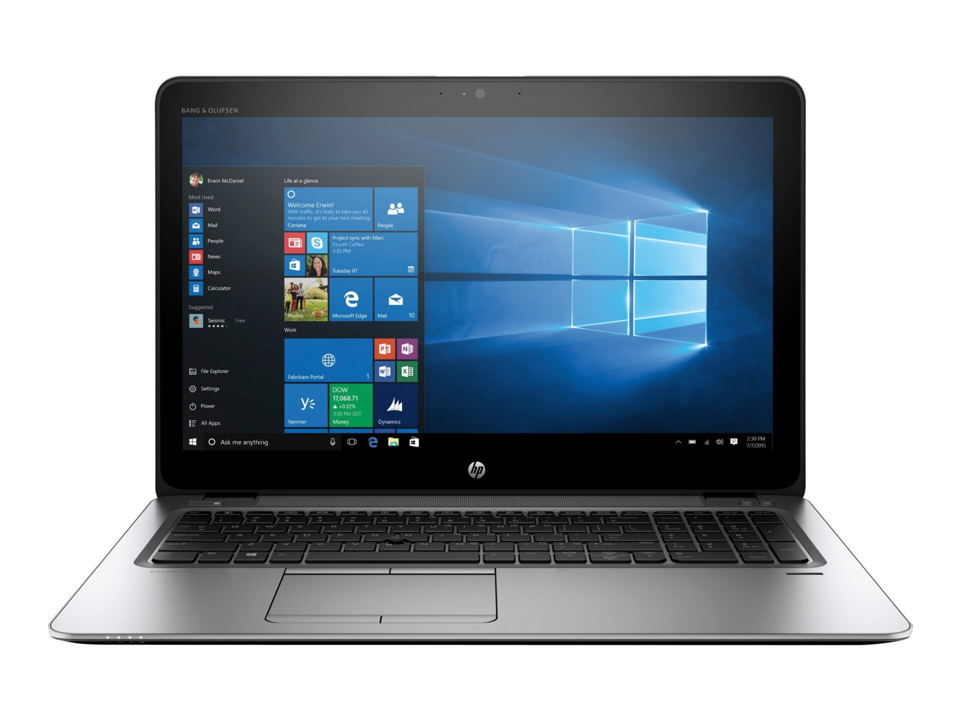 HP EliteBook 755 G4 Notebook - 15.6" - A12 PRO-9800B - 8 GB RAM - 256 GB SS