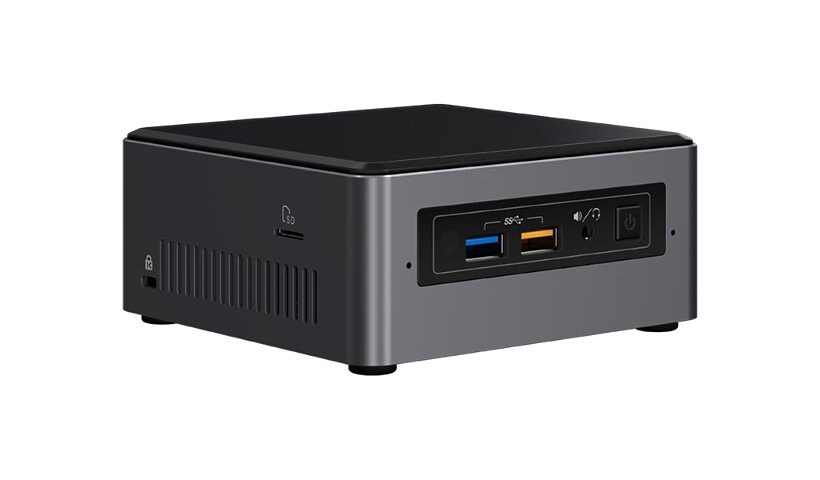 Intel Next Unit of Computing Kit NUC7i3BNH - mini PC - Core i3 7100U 2,4 GH