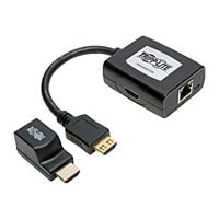 Tripp Lite HDMI over Cat5/Cat6 Extender Kit, Power over Cable, 1080p @ 60 Hz, TAA - Kit - video/audio extender - TAA