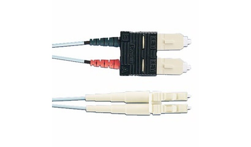 Panduit Opti-Core patch cable - 5 m - aqua
