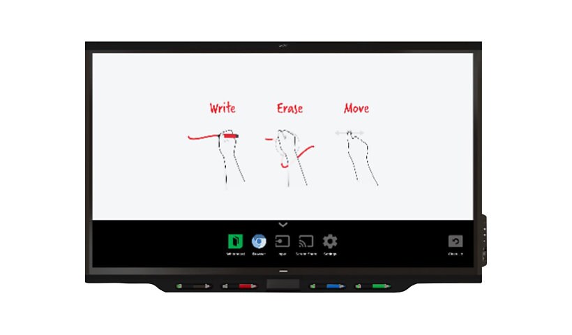 SMART Board 7086 Pro interactive display with iQ 86" LED display - 4K