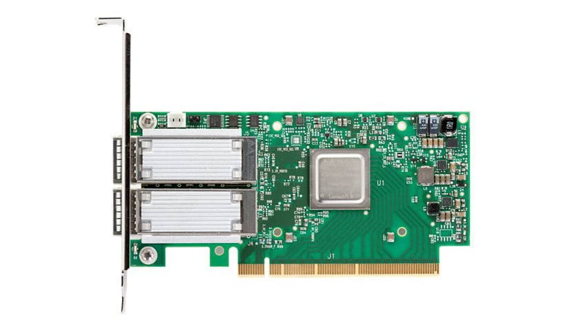 NVIDIA ConnectX-5 VPI - adaptateur réseau - PCIe 3.0 x16 - 100Gb Ethernet / 100Gb Infiniband QSFP28 x 2