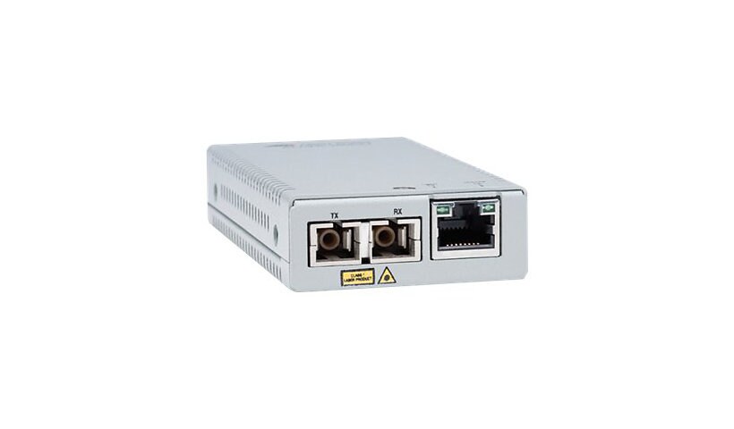 Allied Telesis AT MMC200/SC - fiber media converter - 100Mb LAN