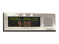 Advanced Network Devices Small IP IPCSS-RWB - clock - electronic - 45.7 x 15.2 cm