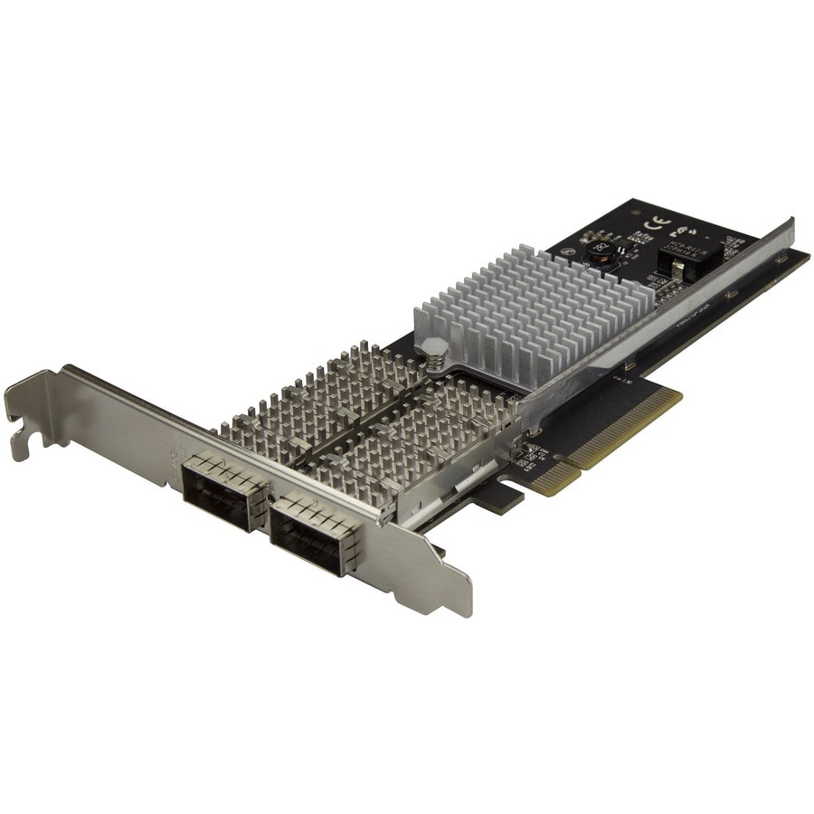 StarTech.com Dual Port 40G QSFP+ Network Card - Intel XL710  Converged Adapter PCIe 40 Gigabit Fiber