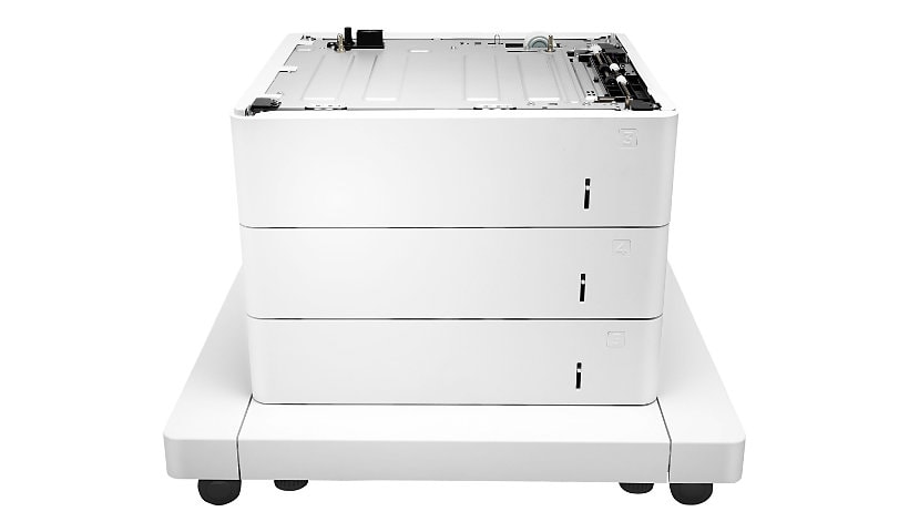 HP Paper Feeder with Cabinet - base d'imprimante avec tiroir d'alimentation pour support d'impression - 1650 feuilles