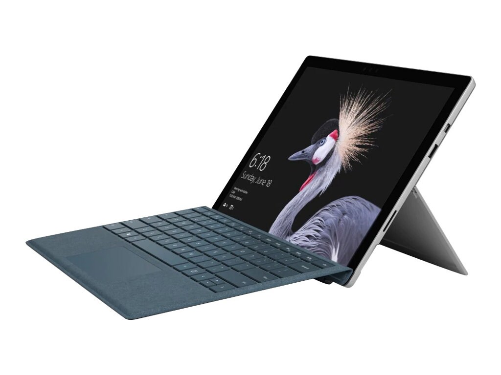 Microsoft Surface Pro - 12.3" - Core i5 7300U - 4 GB RAM - 128 GB SSD - US - with Surface Pro Type Cover (black) and