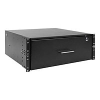 Tripp Lite 4U Locking Rackmount Storage Drawer Rack Enclosures/ Open Frame - rack storage drawer - 4U