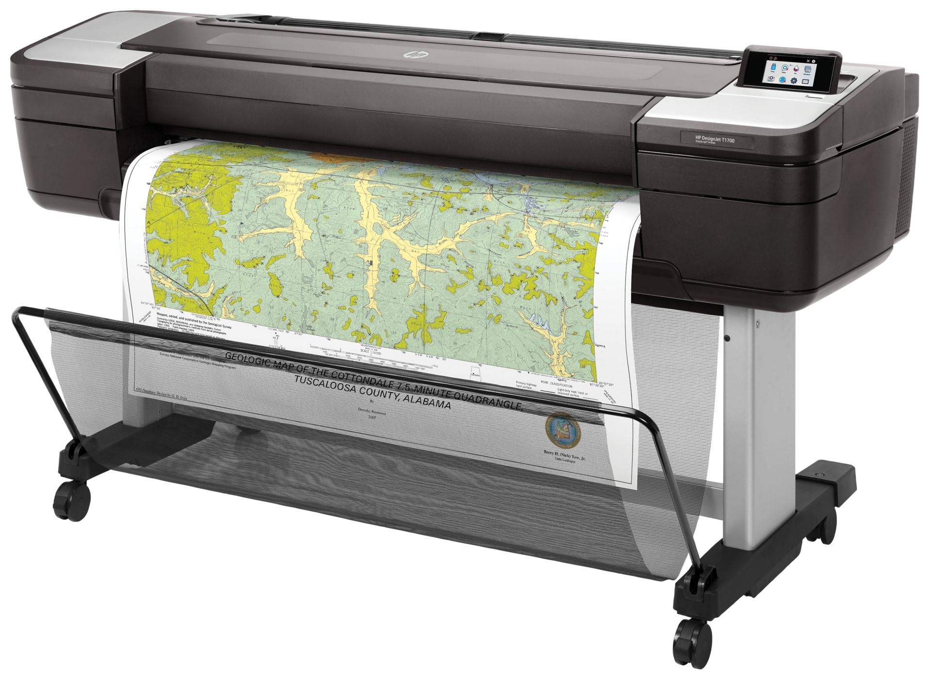 HP DesignJet T1700dr - large-format printer - color - ink-jet