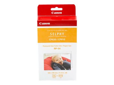 Canon RP-54 - 1 - print ribbon cassette and paper kit