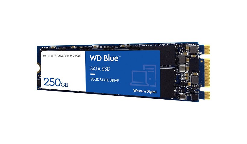 WD Blue 3D NAND SATA SSD WDS250G2B0B - solid state drive - 250 GB - SATA 6G