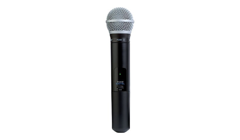 Shure PGX Digital Wireless PG58 - wireless microphone - with PGXD2 Handheld Wireless Transmitter