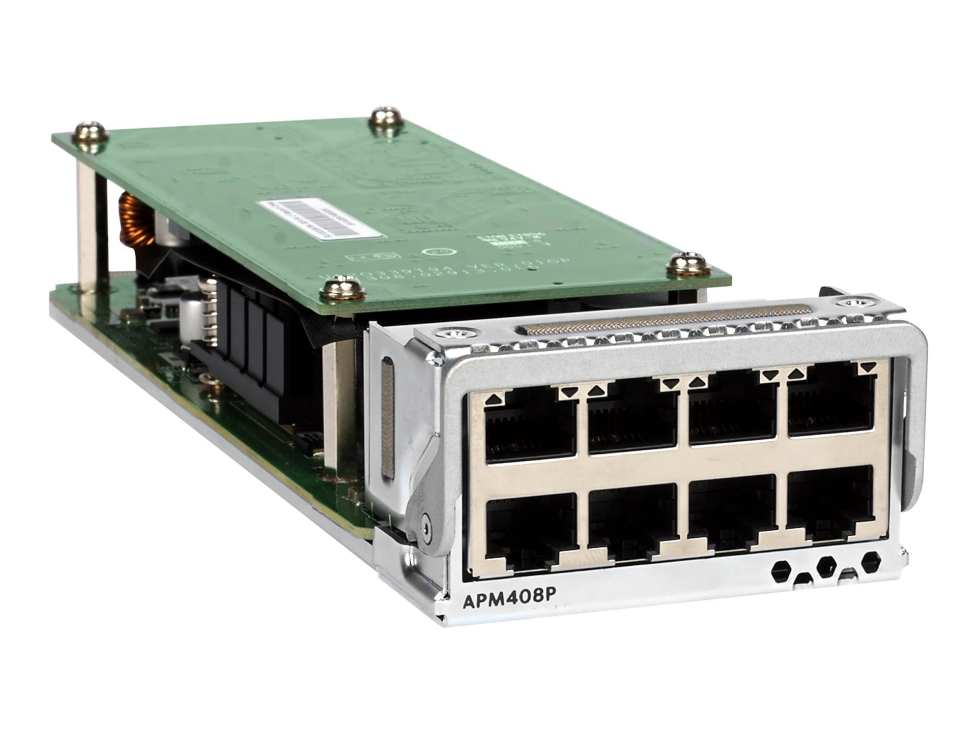 NETGEAR 8 x 100M/1G/2.5G/5G/10GBASE-T PoE+ Port Card for M4300-96X (APM408P