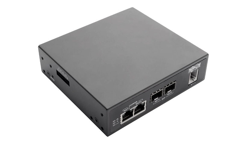 Tripp Lite 8-Port Console Server Built-In Modem Dual GbE NIC Flash Dual SIM - console server - TAA Compliant