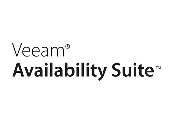 Veeam Availability Suite Enterprise Plus - Upfront Billing License (1 year) + Production Support - 1 virtual machine
