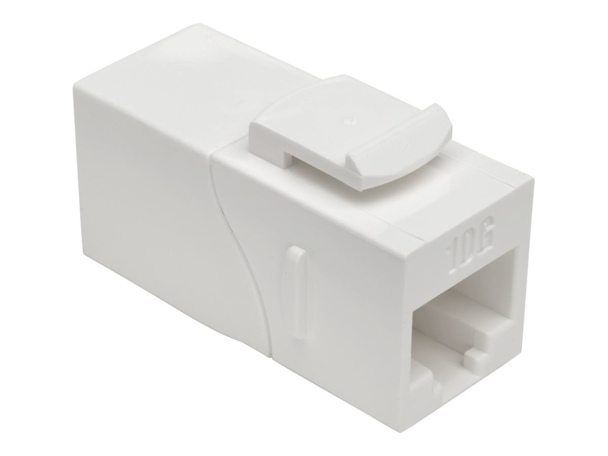 Eaton Tripp Lite Series Cat6a Straight-Through Modular In-Line Snap-In Coup