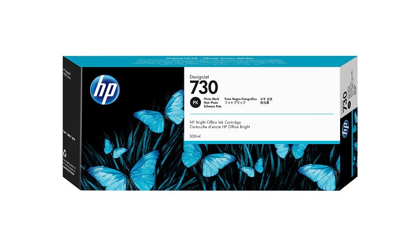 HP 730 Original High Yield Inkjet Ink Cartridge - Photo Black Pack
