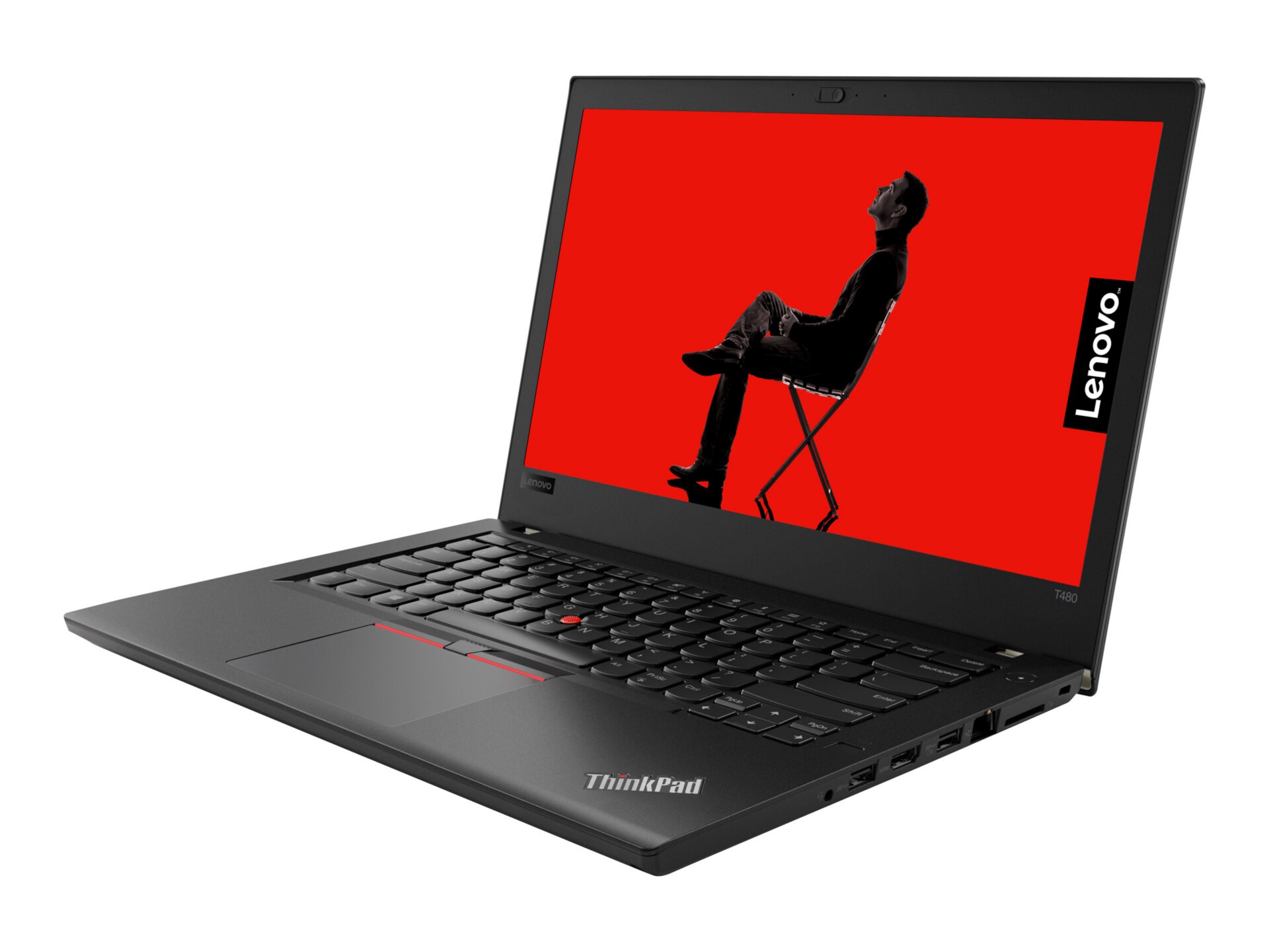 Lenovo ThinkPad T480 - 14" - Core i5 8350U - 8 GB RAM - 256 GB SSD - US