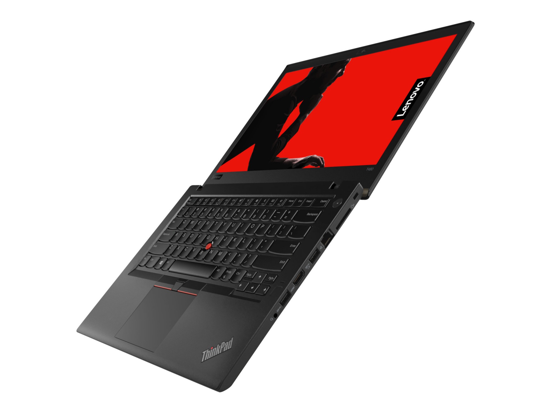 Thumbnail 4 of 15 for Lenovo ThinkPad T480 - 14" - Core i5 8350U - 8 GB RAM - 256 GB SSD - US
