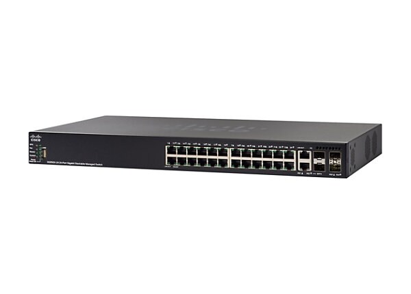 Cisco Small Business SG550X-24MPP - switch - 24 ports - managed - rack-mountable
