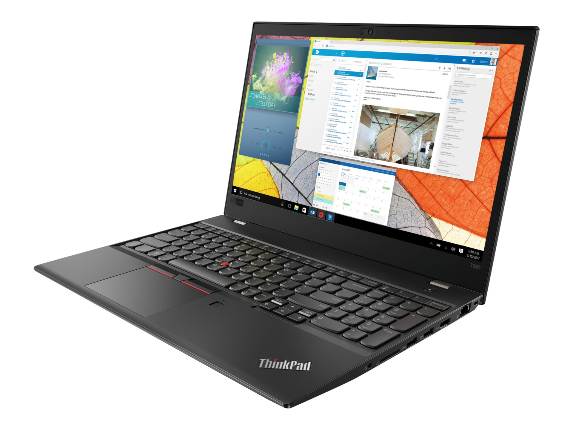 Lenovo ThinkPad T580 - 15.6" - Core i7 8650U - 8 GB RAM - 256 GB SSD - US