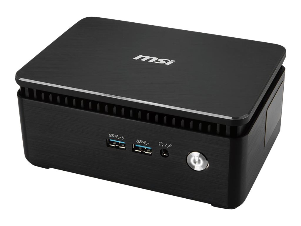 MSI Cubi 3 Silent S 018US - mini PC - Pentium 4415U 2.3 GHz - 4 GB - 532 GB