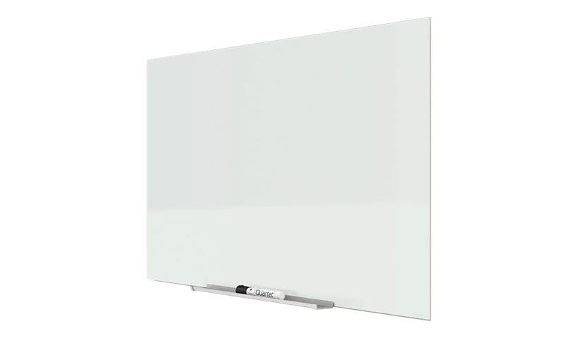 Quartet InvisaMount whiteboard - 42.01 in x 74.02 in - white