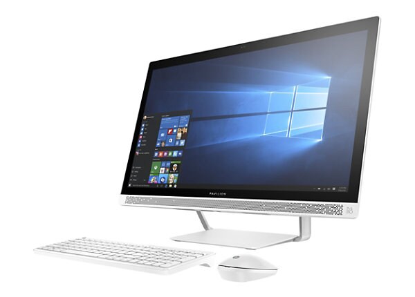HP Pavilion 27-r039 - all-in-one - Core i5 7400T 2.4 GHz - 8 GB - 1.016 TB - LED 27"