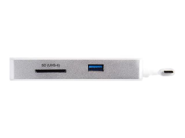 StarTech.com USB C Multiport Adapter - USB-C to 4K HDMI - PD/USB 3.0/GbE/SD