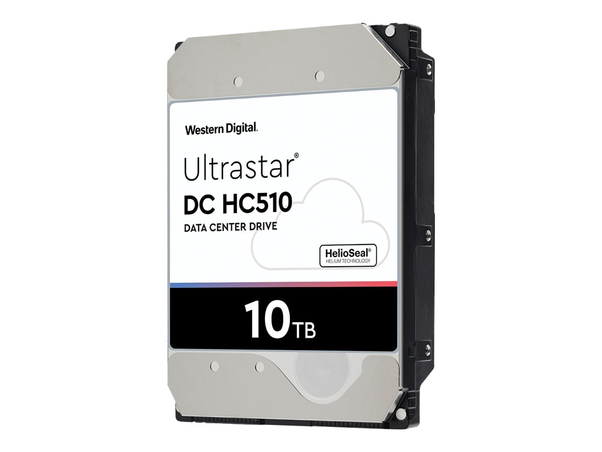 WD Ultrastar DC HC510 HUH721010ALE604 - hard drive - 10 TB - SATA 6Gb/s