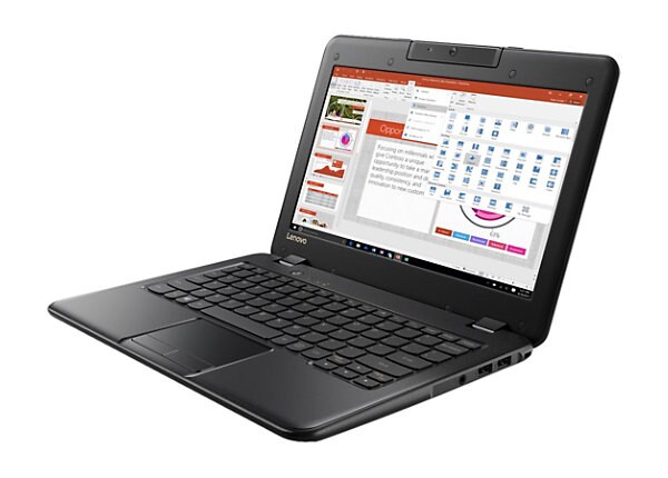 Lenovo 100e (1st Gen) - 11.6" - Celeron N3450 - 4 GB RAM - 128 GB eMMC - Canadian French