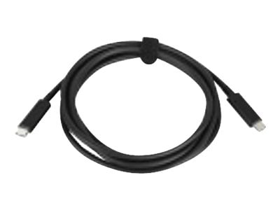 USB-C to USB-C Cable (2m / 6.6ft, Black)