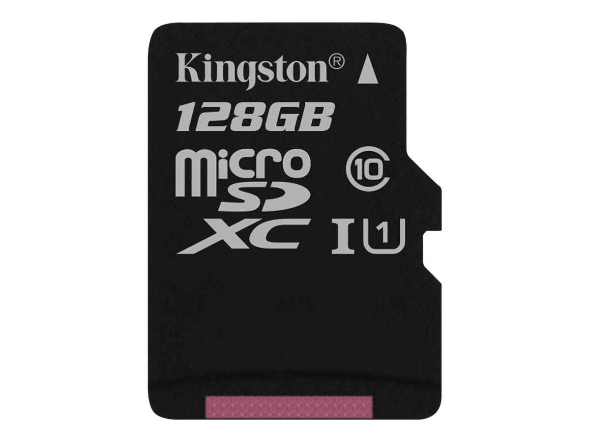 Kingston Canvas Select - flash memory card - 128 GB - microSDXC UHS-I