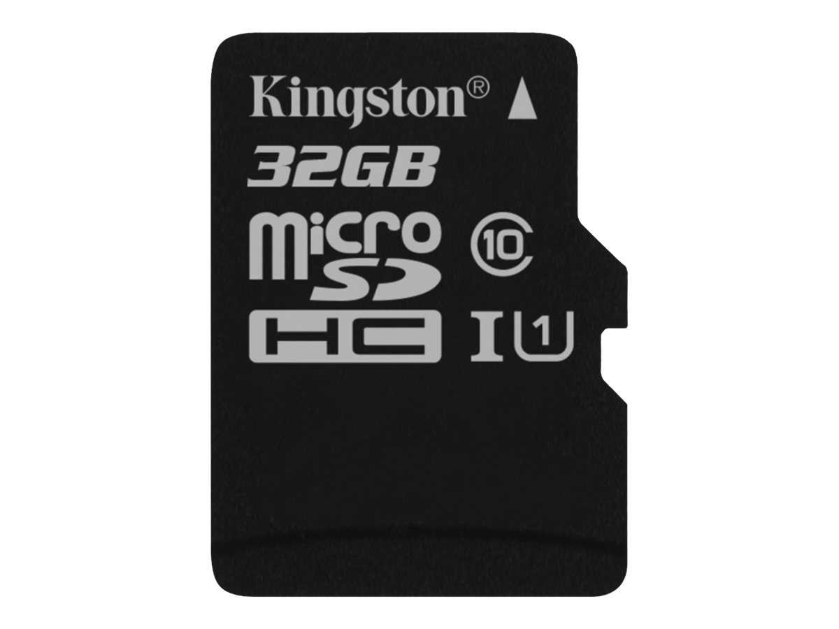 Kingston Canvas Select - flash memory card - 32 GB - microSDHC UHS-I